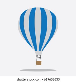 aerostat balloon icon, vector illustration design. Travel icons.