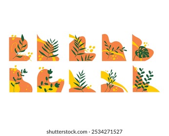 Aesthetci Leaf Corner Element Set 