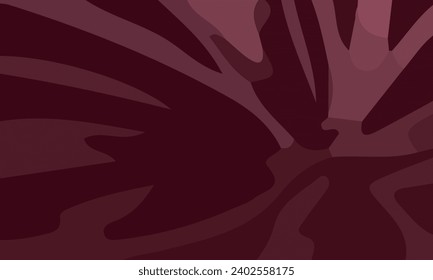 Aesthetic abstract art with a combination of shapes and red colors. Suitable for background and poster