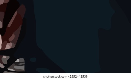 Aesthetic abstract background with copy space area. Suitable for poster and banner