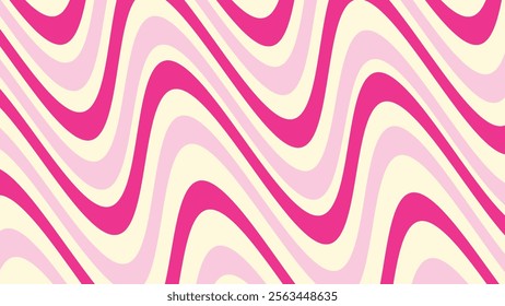 Aesthetic abstract background of liquid pink and beige