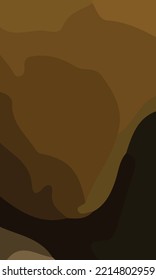 Aesthetic abstract background. Various shapes and unique composition. Suitable for poster and banner.