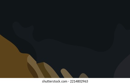 Fondo estético abstracto. Diversas formas y composición única. Adecuado para afiches y pancartas.