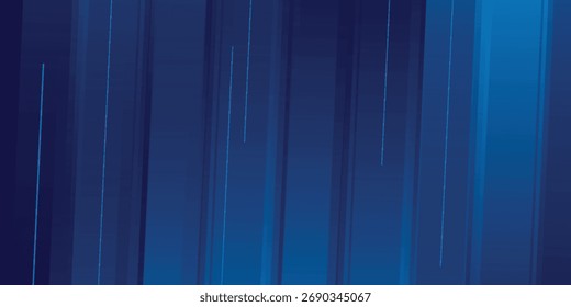 Aesthetic Abstract blue diagonal geometric with line modern technology background