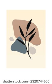 Aesthetic Abstract Bohemian Woman Art for Print and Digital Purposes