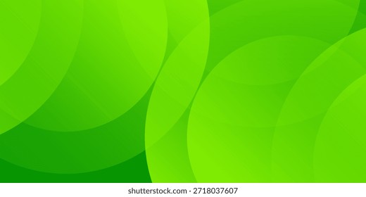 Fondo de Formas de gradiente verde Abstractas estético. Ilustración vectorial Eps10