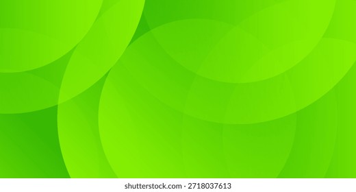 Fondo de Formas de gradiente verde Abstractas estético. Ilustración vectorial Eps10
