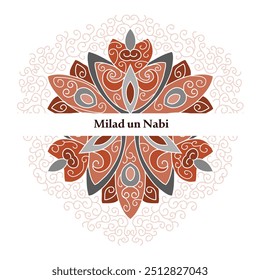 aesthetic abstract milad un nabi vector