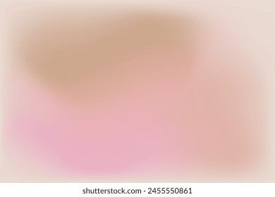 Aesthetic abstract nude gradient background with beige, pink, pastel, soft blurred texture pattern. Backdrop for social media stories, album covers, banners, templates for digital marketing.marketing.
