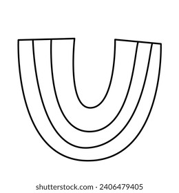 ilustraciones estéticas abstractas simples de vectores