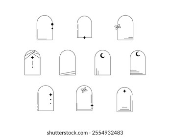 Aesthetic Arch Line Element Set