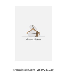 Aesthetic Background design vector arts