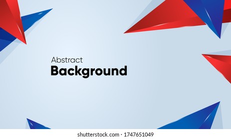 fondo estético de color rojo y azul diamante