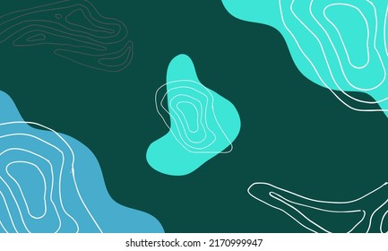aesthetic background, green background, abstract background