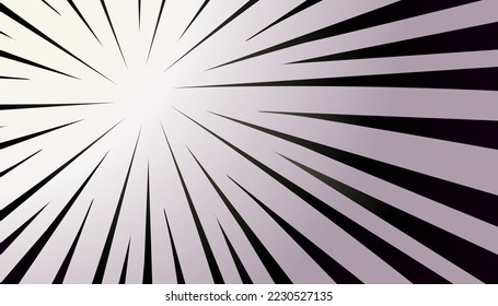 Aesthetic black comic background design suitable for comics, poster designs, invitations, greeting cards and more