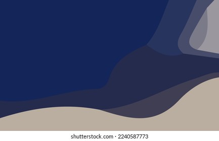 Fondo abstracto de azul estético con área de copia. Adecuado para afiches y pancartas