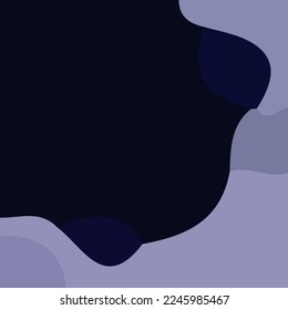 Aesthetic blue abstract background with copy space area. Suitable for poster and banner