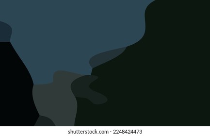 Aesthetic blue abstract background with copy space area. Suitable for poster and banner