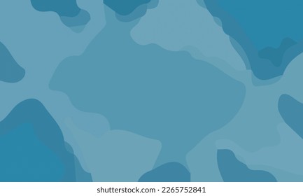 Aesthetic blue abstract background with copy space area. Suitable for poster and banner