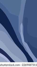 Aesthetic blue abstract background with copy space area. Suitable for poster and banner