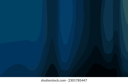 Ästhetisch blauer abstrakter Hintergrund mit Kopienraum. Geeignet für Poster und Banner