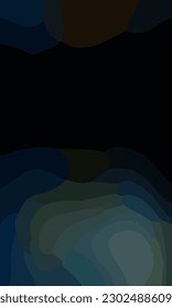 Aesthetic blue abstract background with copy space area. Suitable for poster and banner