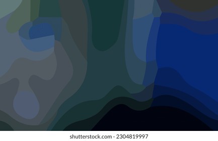 Aesthetic blue abstract background with copy space area. Suitable for poster and banner