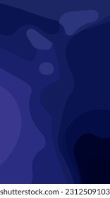 Aesthetic blue abstract background with copy space area. Suitable for poster and banner