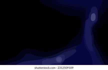 Ästhetisch blauer abstrakter Hintergrund mit Kopienraum. Geeignet für Poster und Banner