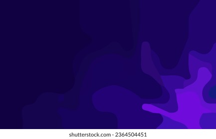 Ästhetisch blauer abstrakter Hintergrund mit Kopienraum. Geeignet für Poster und Banner