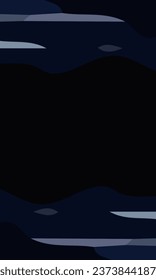 Aesthetic blue abstract background with copy space area. Suitable for poster and banner