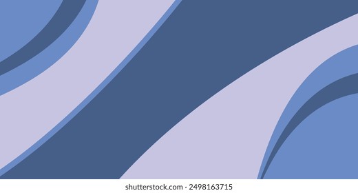 Aesthetic blue background, abstract wave flow electric blue design for banners, flyers, and brochures
