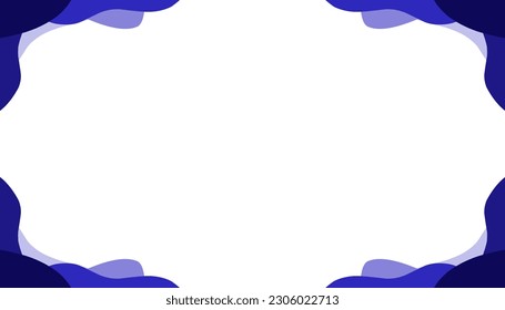 Ilustración de fondo abstracta de patrón de color azul estético. Perfecto para fondos de sitios web, fondos de pantalla, carteles, pancartas, portadas de libros, tarjetas de invitación