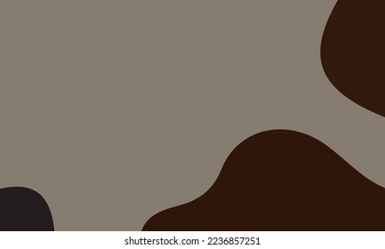 Fondo abstracto estético marrón con área de copia. Adecuado para afiches y pancartas