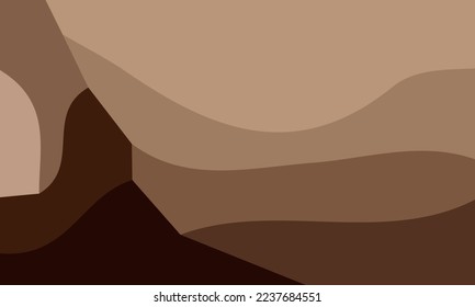 Fondo abstracto estético marrón con área de copia. Adecuado para afiches y pancartas
