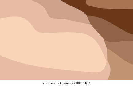 Fondo abstracto estético marrón con área de copia. Adecuado para afiches y pancartas