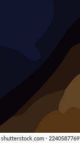 Fondo abstracto estético marrón con área de copia. Adecuado para afiches y pancartas