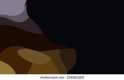 Aesthetic brown abstract background with copy space area. Suitable for poster and banner