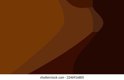 Ästhetisch-brauner abstrakter Hintergrund mit Kopienraum. Geeignet für Poster und Banner