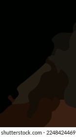 Aesthetic brown abstract background with copy space area. Suitable for poster and banner