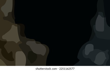 Fondo abstracto estético marrón con área de copia. Adecuado para afiches y pancartas
