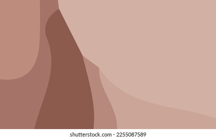 Aesthetic brown abstract background with copy space area. Suitable for poster and banner
