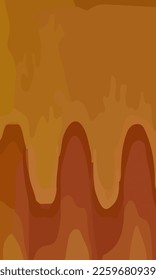 Aesthetic brown abstract background with copy space area. Suitable for poster and banner