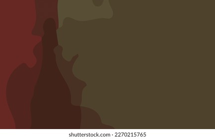 Aesthetic brown abstract background with copy space area. Suitable for poster and banner