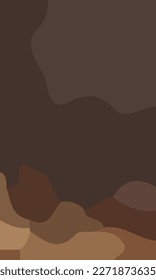 Aesthetic brown abstract background with copy space area. Suitable for poster and banner