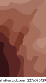 Aesthetic brown abstract background with copy space area. Suitable for poster and banner