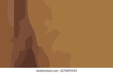 Aesthetic brown abstract background with copy space area. Suitable for poster and banner