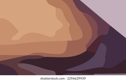 Fondo abstracto estético marrón con área de copia. Adecuado para afiches y pancartas