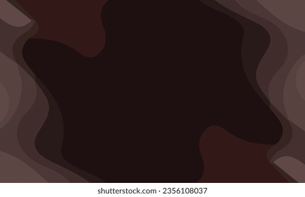 Aesthetic brown abstract background with copy space area. Suitable for poster and banner
