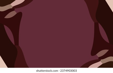 Fondo abstracto estético marrón con área de copia. Adecuado para afiches y pancartas